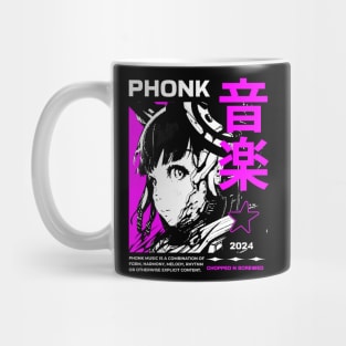 Phonk 2024 Anime Girl Aesthetic Mug